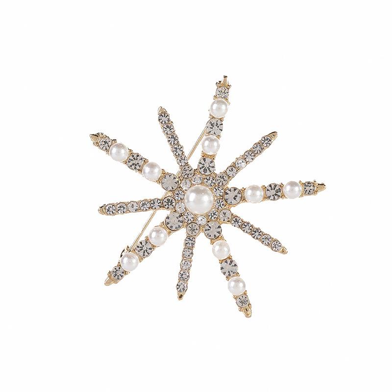 Clothing Accessories, Fashionable and Versatile Brooches, Elegant Star Corsages, Clothing Matching Pins