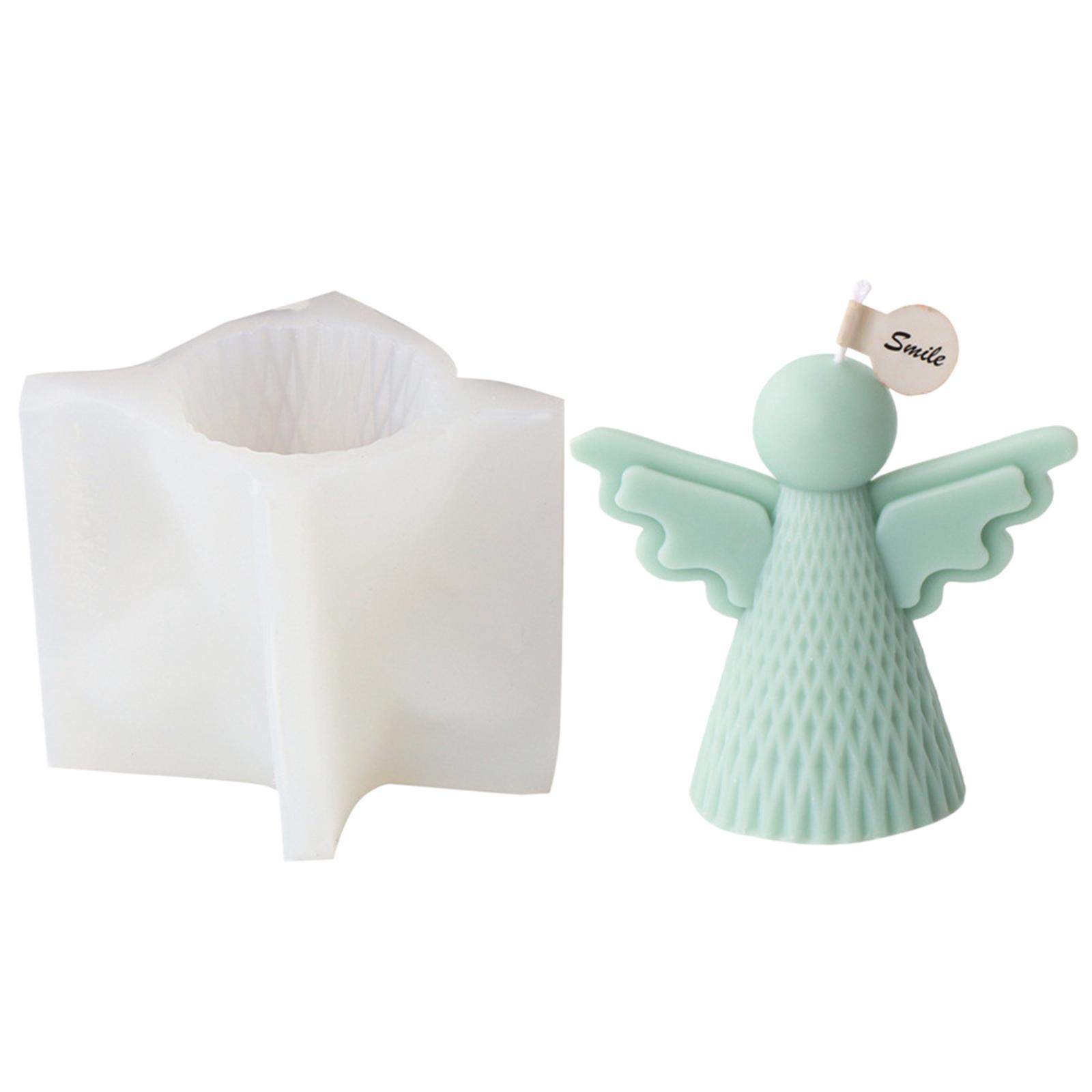 

Формы ангелов, силиконовые формы, восковая форма для свечей ручной работы, практичные формы для эпоксидной смолы, формы для мыла, ароматерапии/ароматов C