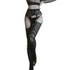 Sexy women sexy temptation free open-file one-piece socks mesh stockings stockings