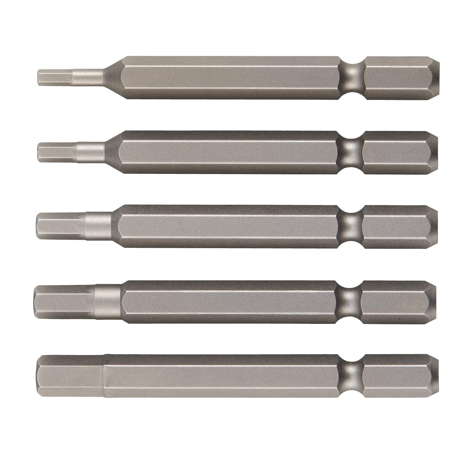 

HOZAN Hex Bit Set 5 Size Set Opposite Size 2.5/3/4/5/6mm J-60-20