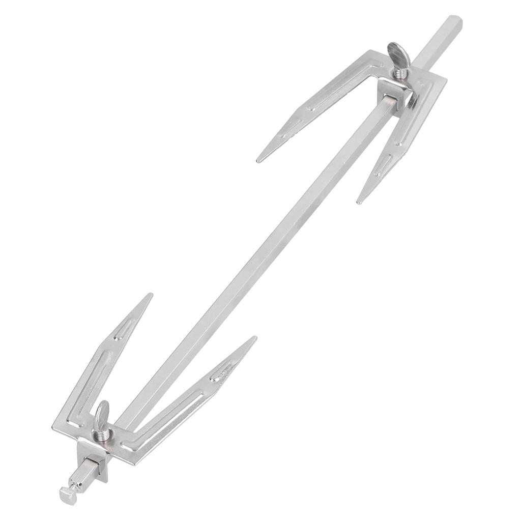 Stainless Steel Rotating Chicken Roasting Fork Grilled Chicken Fork Fryer Accessories Grill Tool