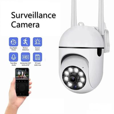Home WiFi Monitor 360 Degree Smartphone Intelligent Remote Indoor Night Vision High-definition Full-color Monitoring Camera