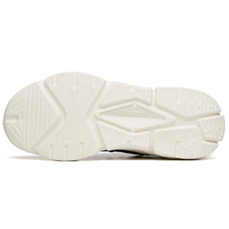 New Anta Life Collection Cushioned Anti Slip Wear Resistant Breathable Lightweight Low Top Casual Shoes Men's Green White 912038820-6
