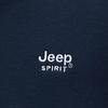 JEEP SPIRIT Men's Stand Collar Long Sleeve T-Shirt