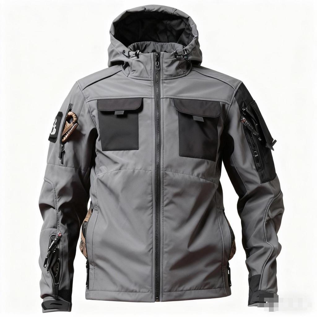 Beetle Invader Tactical Softshell Windbreaker: Waterproof Outdoor Autumn/Winter Jacket