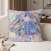 Singer Kikuo Cartoon Pillow Case Suitable For Bedrooms Living Rooms Cars Home Decoration