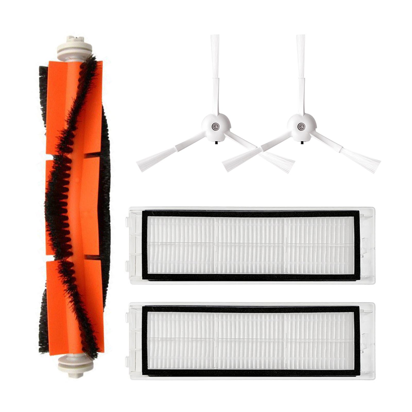 

Аксессуары для робота-пылесоса Основная боковая щетка Швабра Система фильтрации HEPA Совместимость с антиаллергенами Для XiaomiMijia 1S T6T7 C