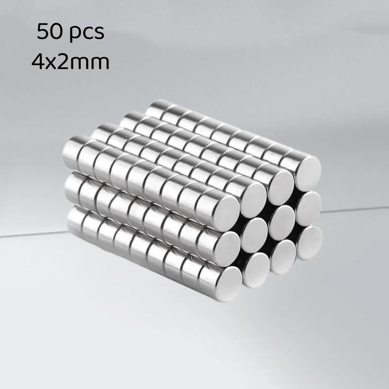 50Pcs 3X2Mm 4X2Mm 5X2Mm 6X2Mm 8X2Mm 10X2Mm 5X3Mm 6X3Mm 8X3Mm 10X3Mm Mini Magnets For 3D Printing Refrigerator Office Diy Crafts