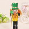 Creative Christmas Wood Nutcrackers Soldier Ornament  New Year Birthday Wedding