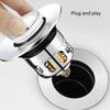 Universal Popups Drains Filter with Not Clog Basket Quick Drains Sink Strainer Upgrades for Kitchen & Bathroom Sinks