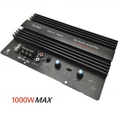 12V Universelles Auto MAX 1000W Einkanaliger Hochleistungs-Niederfrequenz-Auto-Audio-Verstärkerplatine Leistungsstarker Subwoofer-Verstärker