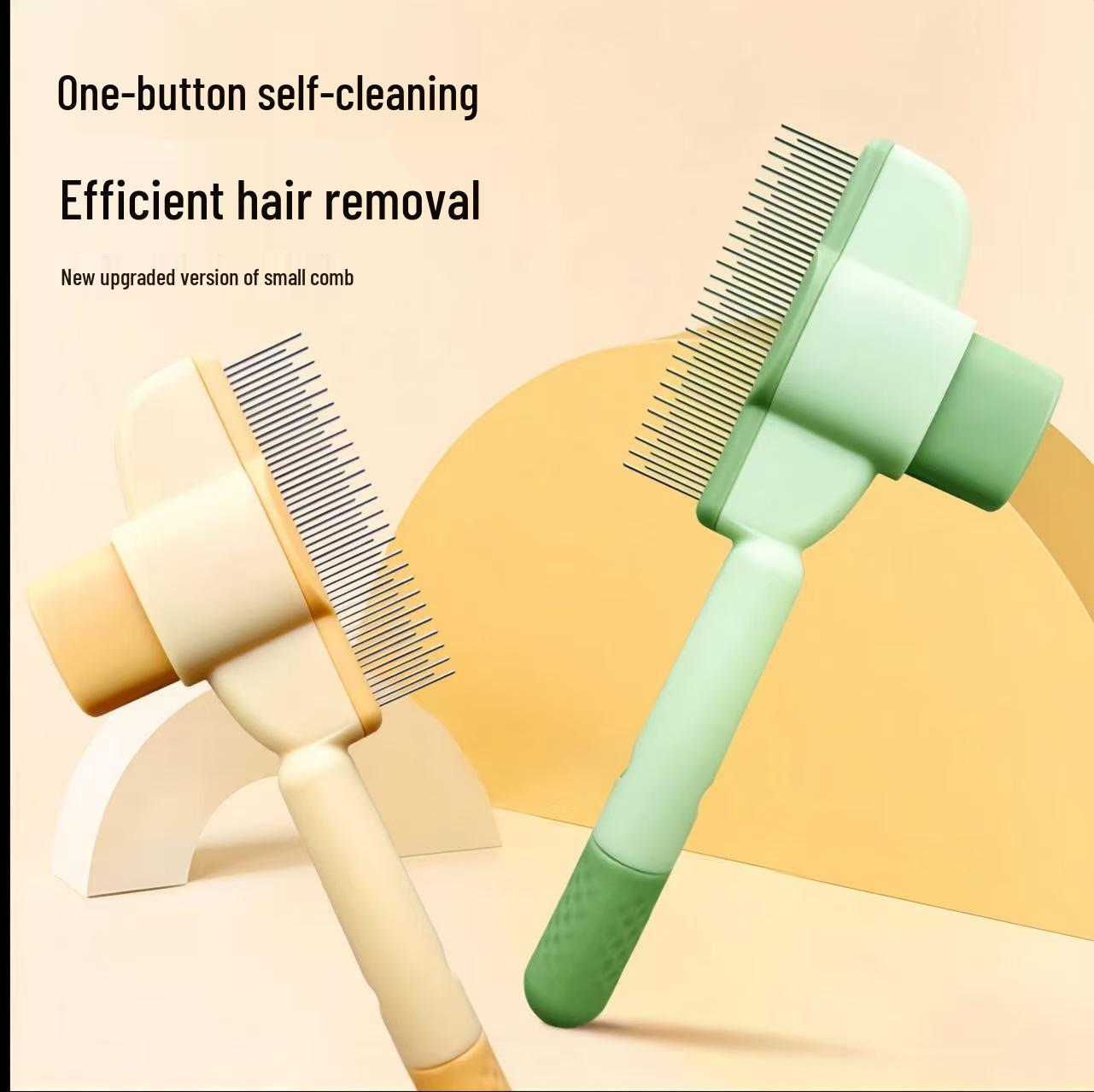 Double-Sided Stainless Steel Detangling Comb for Cats and Dogs Pet Comb