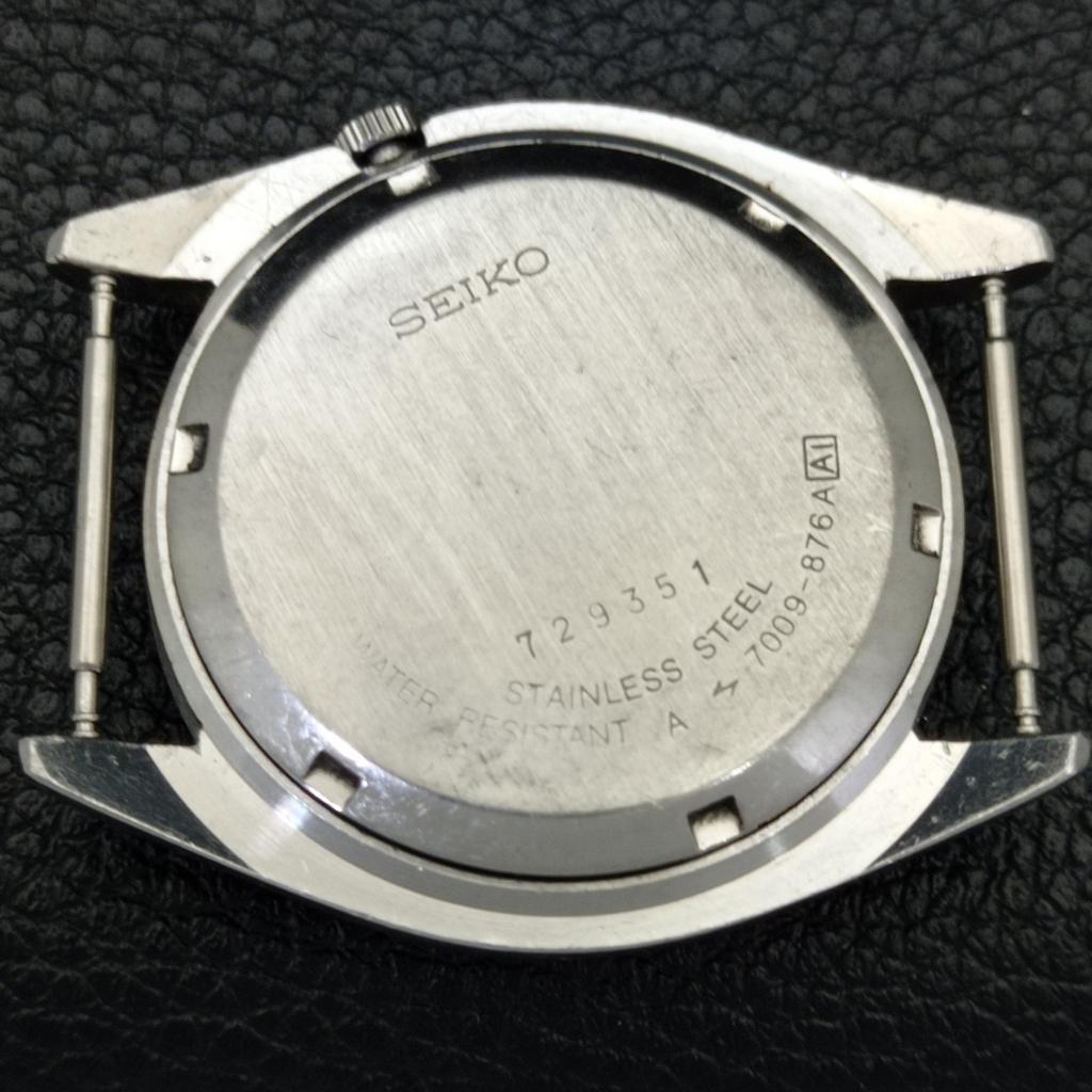 Seiko AUTOMATIC JAPAN 7S26A MENS VINTAGE BROWN COLOR DIAL WATCH A701390-5 R206a-a701390