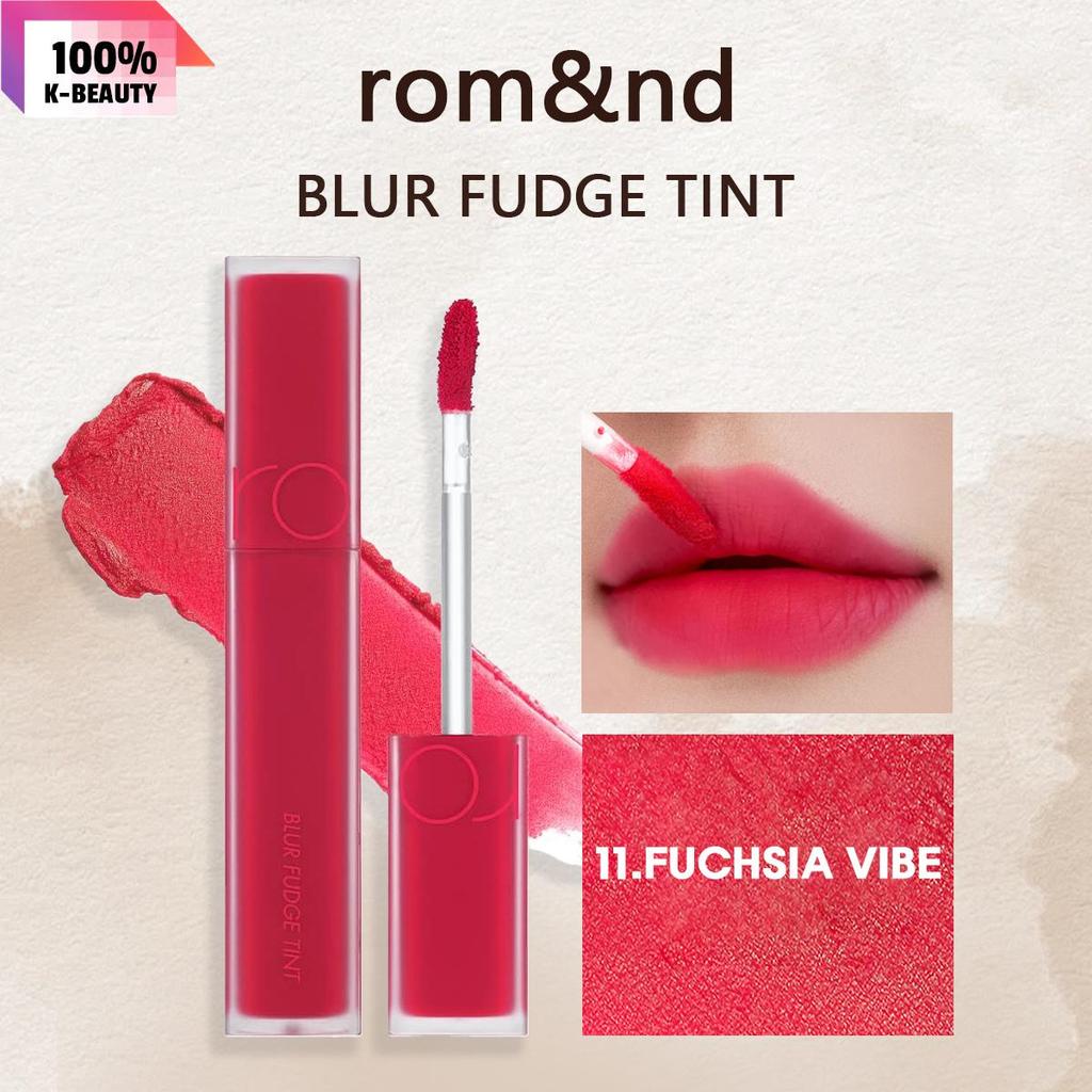 Rom&nd Romand BLUR FUDGE TINT, Aksamitne Matowe Usta 5.0g/0.18oz (12 opcji kolorów)