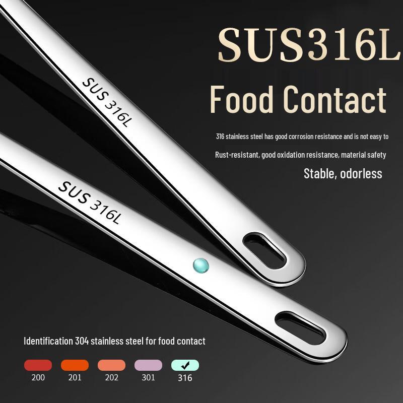 Zhao Ran Suppenkelle aus lebensmittelechtem Edelstahl mit langem Griff