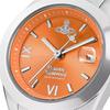 Vivienne Westwood VV292ORSL Women's Silver/Orange Watch [Parallel Import]