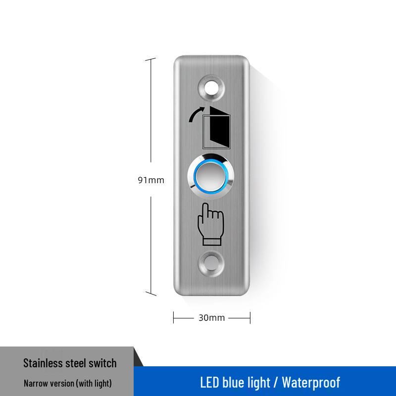 Nachi 86 Surface-Mount Waterproof Exit Reset Switch & Doorbell Button