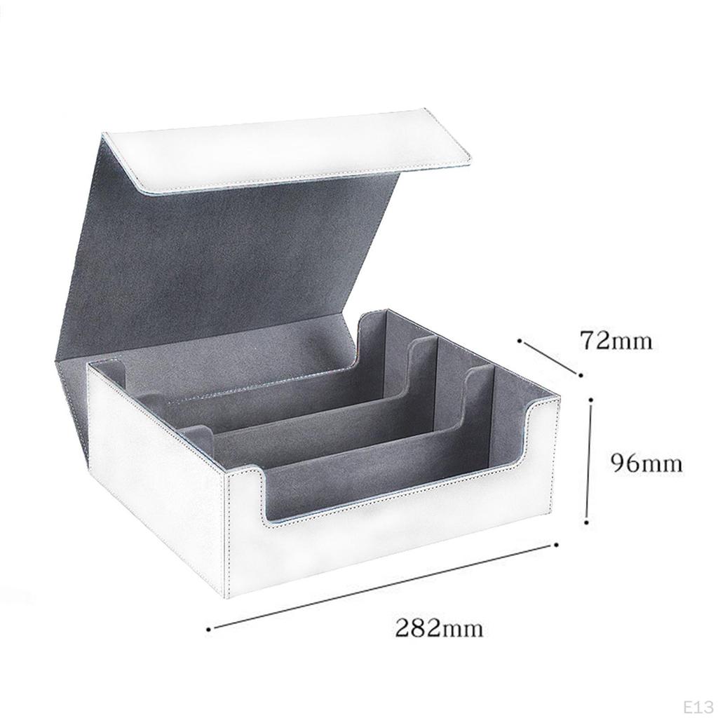 Deck Card Case 1800+ Protection Holder 11.5x10x4.2Inches for Sport Cards