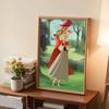 5D Diy Diamond Painting Princess Little Red Riding Hood Full Drill Rhinestones Mosaic Embroidery Handmade Products Home Decor Gift