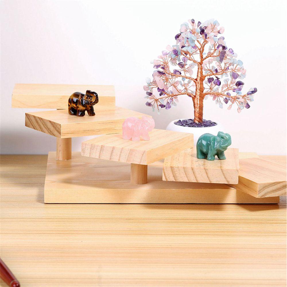 Quartz Home Decor Obsidian Animals Small Decoration Christmas Present Stone Crafts Elephant Statue