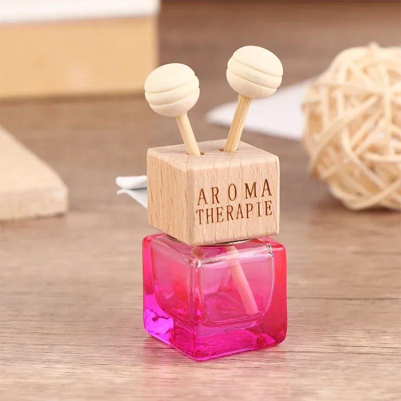 1PCS Car Ornament Air Conditioner Perfume Empty Bottle Indoor Cute Aromatherapy Clip Air Vent Perfume Bottle