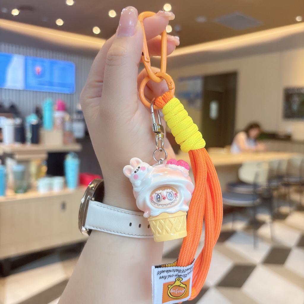 Resin Cone, Buck Tooth, Rag Cloth, Cute Key Chain, Doll, Bag Pendant, Mobile Phone Small Hanging Chain.