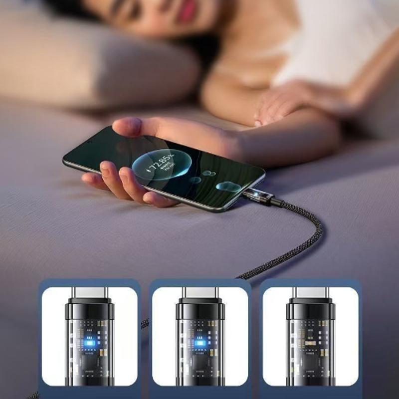 240W Usb Cable Fast Charging For Smartphone 1 Meter /2 Meters Type-C Data Cable