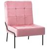 Day and Night - Day and Night Pink Velvet Relaxation Chair 65x79x87 Cm