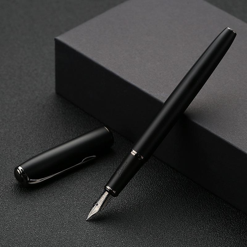 PIMIO 916 Malage Fountain Pen Metal Ink Pen EF/M/Bent Nib 0.38/0.6/1.0mm Stationery Office School Supplies PK JINHAO
