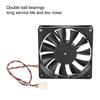 8cm 12V 0.50A 5300rpm Cooling Fan 4 Wires PWM Temperature Control Cooler for Mainframe Box