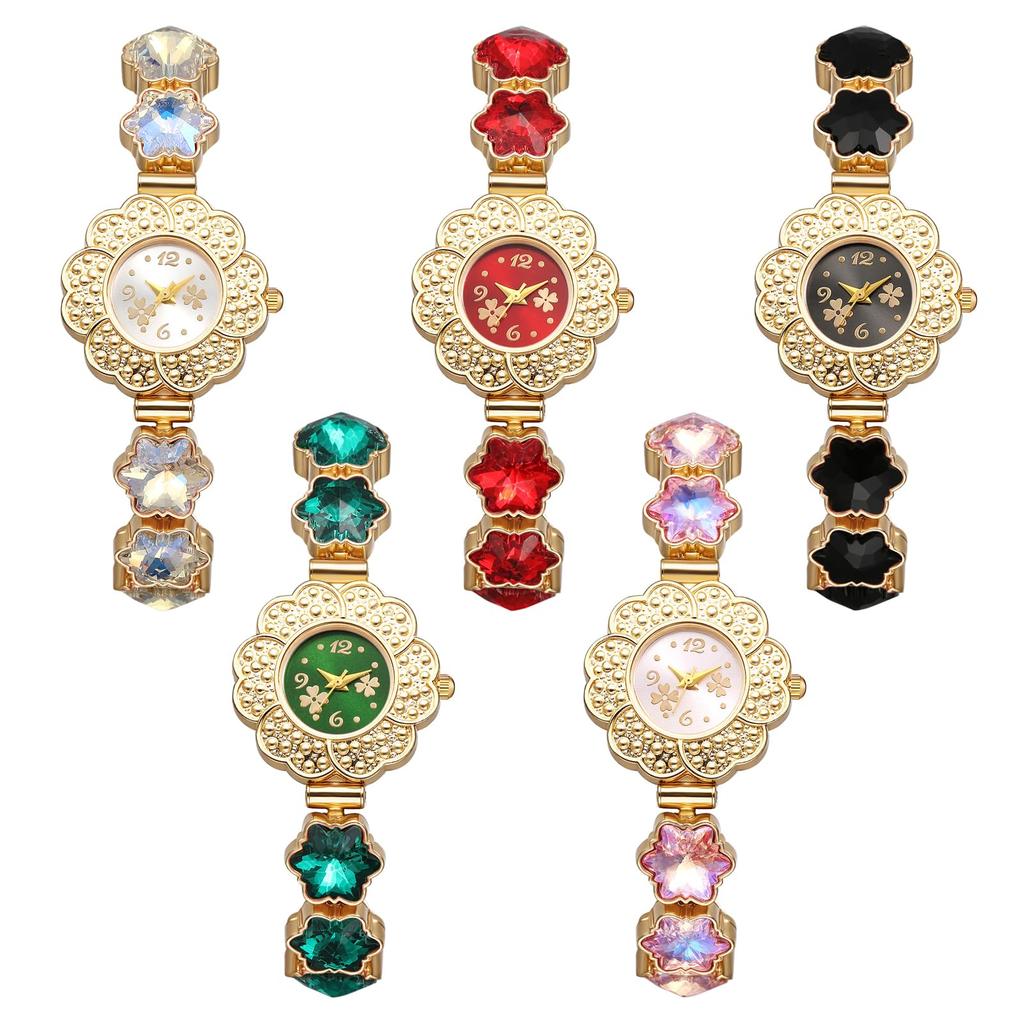 Women's Watch Flower Cute Stylish Analog Display Waterproof Quartz Watch Fashion Accessory for Women - Birthday Anniversary Mother's Day Christmas