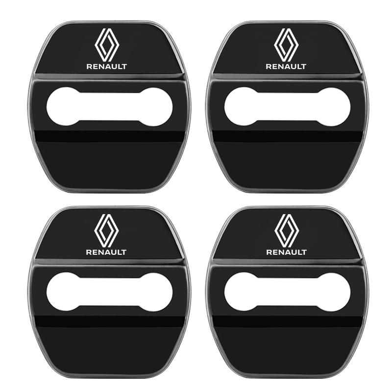 

For Renault 2026 New Hub Caps Car Styling Door Lock Cover Emblems Case For Renault koleos duster megane 2 logan clio Kadjar Car for Renault new