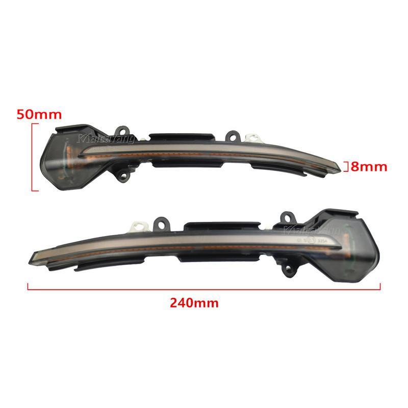 2x LED Dynamic Turn Signal Blinker For Seat Leon III 5F ST FR Cupra Arona KJ7 Ibiza 6F Sequential Side Mirror Indicator Light