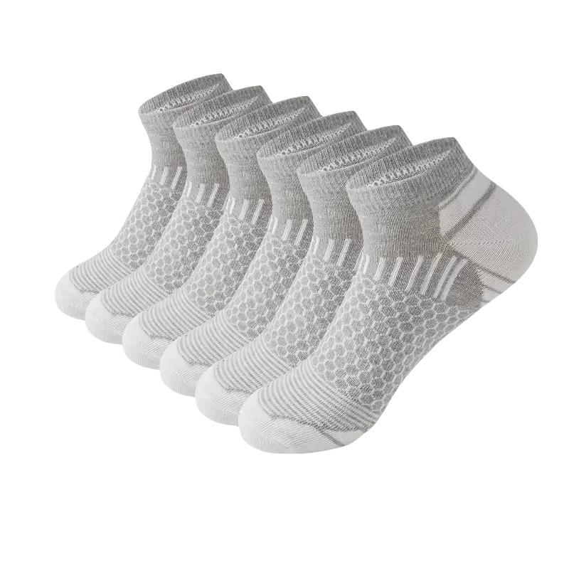 6/12 Pairs Colorful Men's Low Tub Socks Fashion Comfortable Autumn Classic Black Business Sock High-quality Men's Short Socks