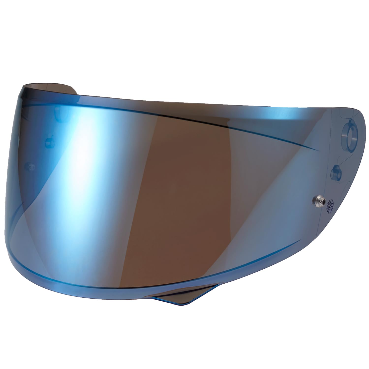 

HJC HELMETS Motorcycle Helmet, Genuine C10 Pinlock Mirror Shield, HJP270, Blue