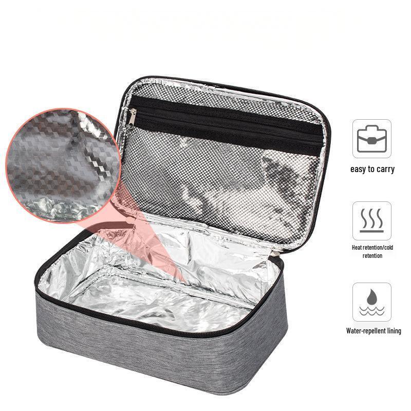 2-Pack Portable Insulated Lunch Bags