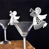 Hot Flying Angel Name Place Card For Wedding Party Table Wine Glass Decoration