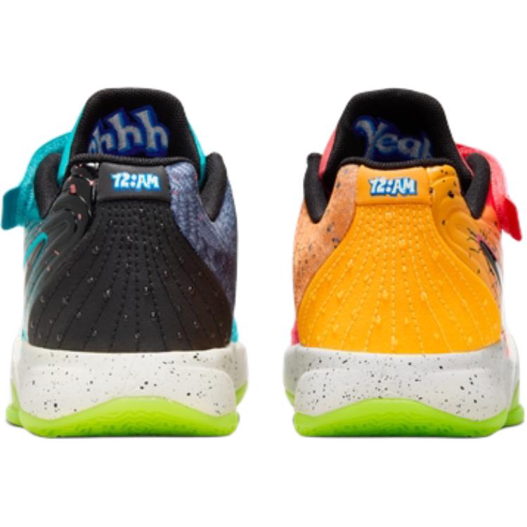 New Kool Aid x Nike Ja 2 Anti Slip Wear Resistant Low Top Children's Basketball Shoes Red Blue Children Aged 3 7 Years Old IF3949-800