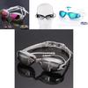Premium Swimming Glasses Waterproof And Anti-fog Colorful Plating Small Mirror Racing Set For Crystal Clear Vision
