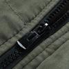 Herren Winter Militärstil Mehrere Taschen Fleecegefüttert Baumwolljacke, Große Größen