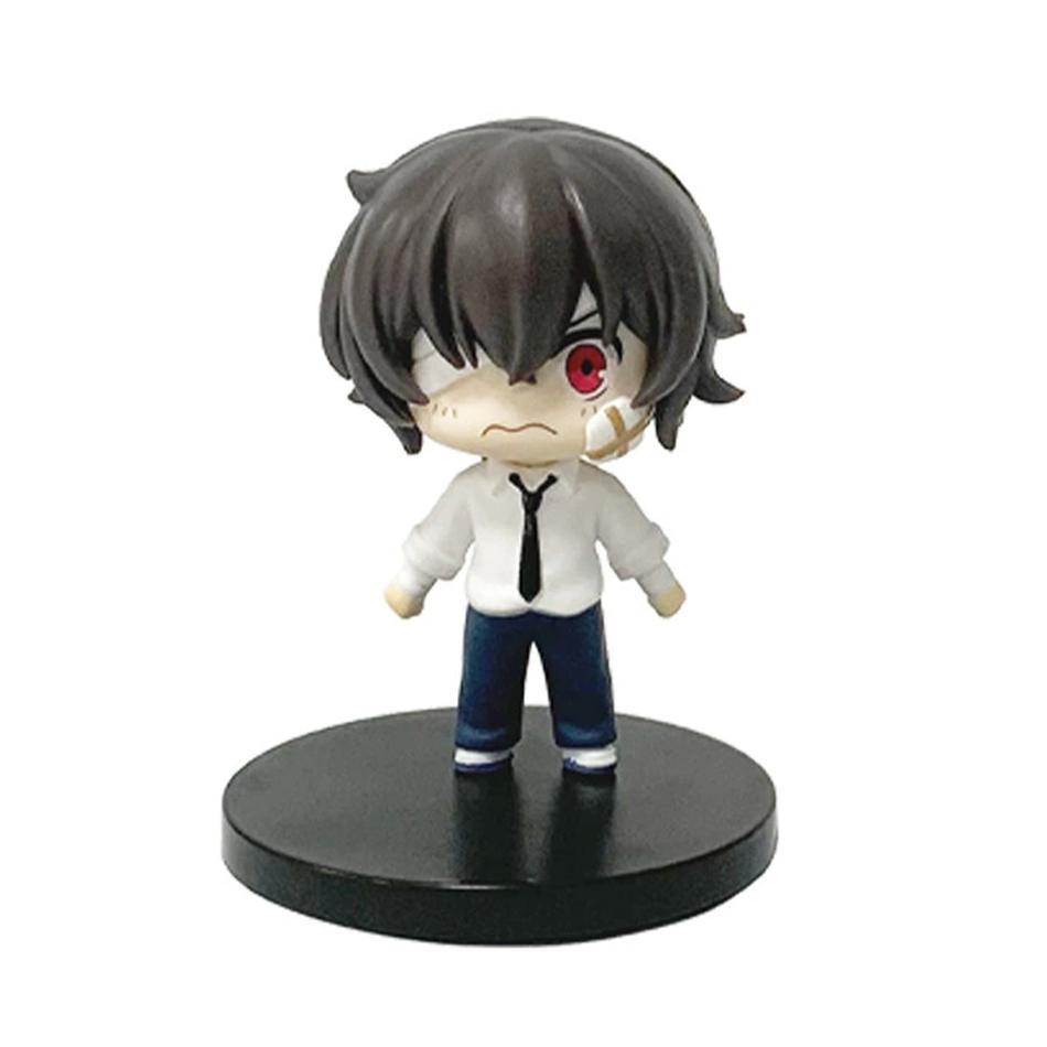 7cm Bungou Stray Dogs Anime Figure Kawaii Dazai Osamu Action Figure Cute Nakahara Chuuya Figurine PVC Collection Model Doll Toy