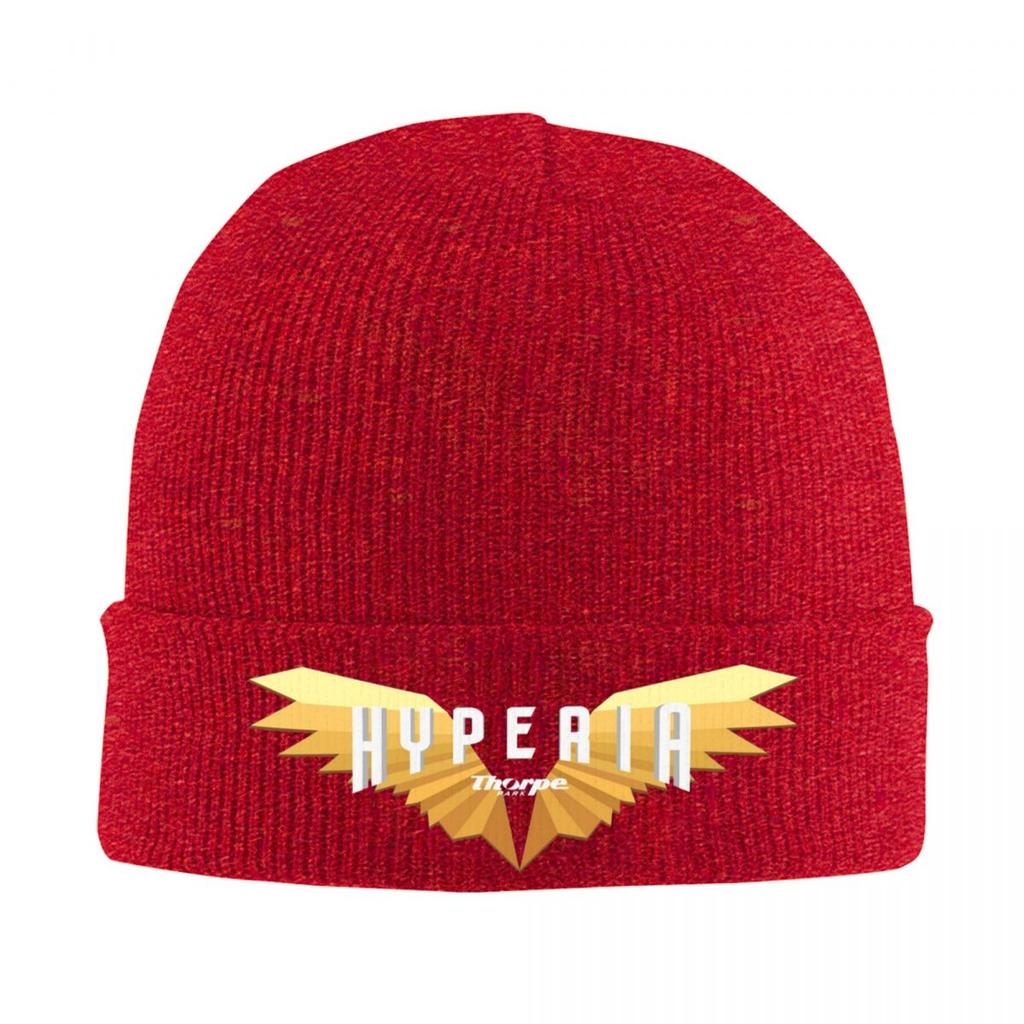 Hyperia Thorpe Park Logo Warm Knitted Cap Winter Knit Bonnet Hat Skullies Beanies Hip Hop Caps for Unisex