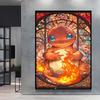 Modern and Stylish Pokemon Mew Decorative Paintings with Bright and Long Lasting Colors Adding A Touch of Brightness To Wall