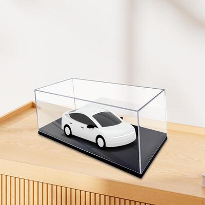 Acrylic Display Case Collection Stand Showcase Collectible for 1:18 Vehicle Action Figures