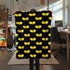 1PC Wu-Tang Clan Print Flannel Blanket, High quality All Seasons, Home Decor, Warmth and Comfort, Perfect for Christmas Gifts
