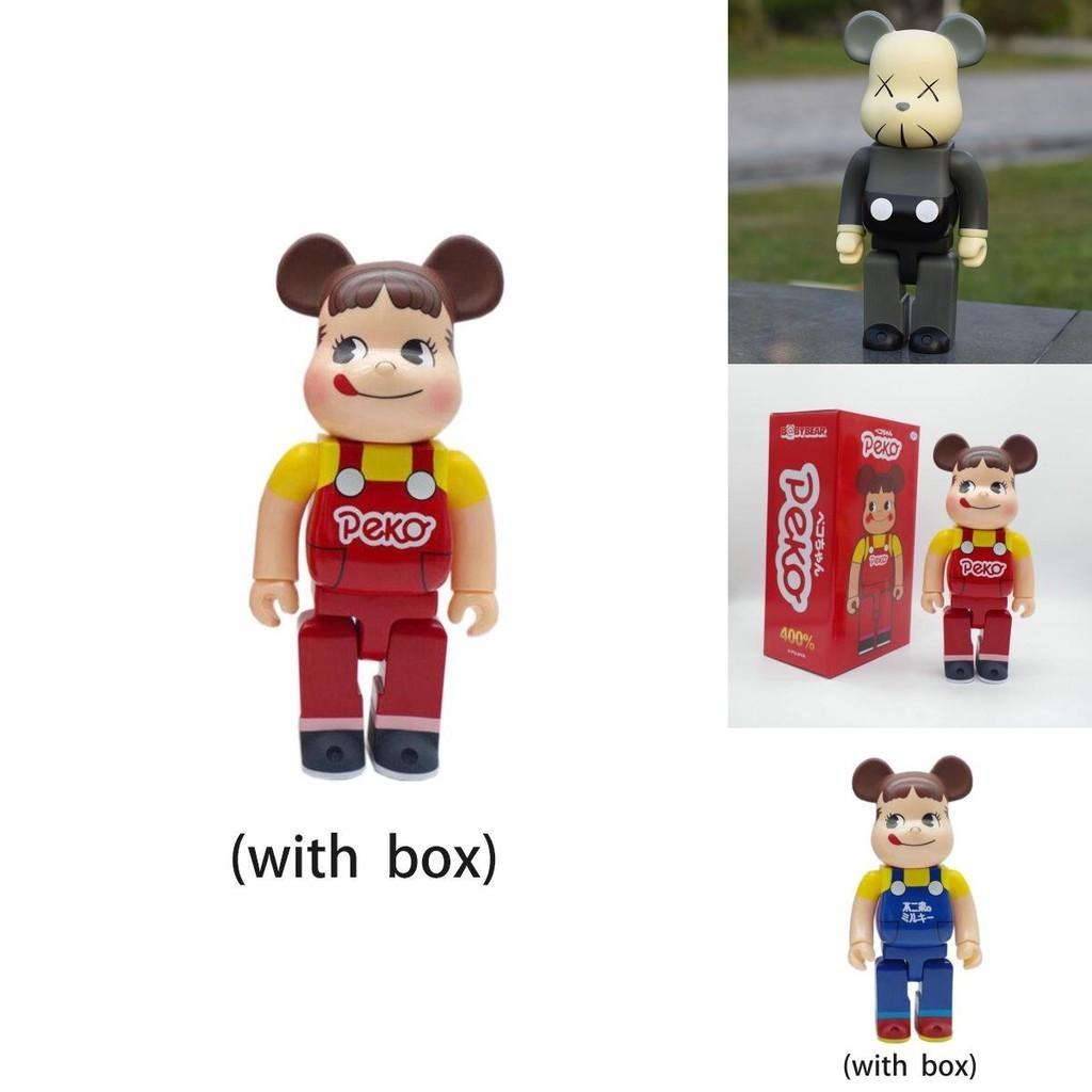 Trendy Bearbrick 400% Action Figure Peko Iron Man For Unique Collection Display