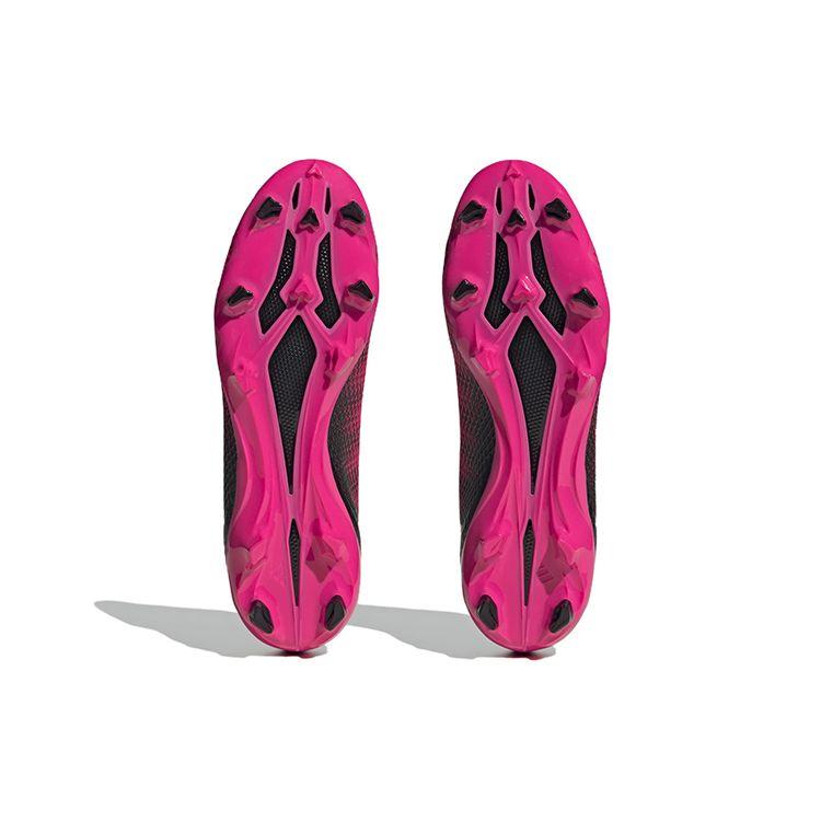 Adidas X Speedportal .3 Laceless Firm Ground Soccer Shoes Unisex Soccer Shoes Pink Black GZ5065