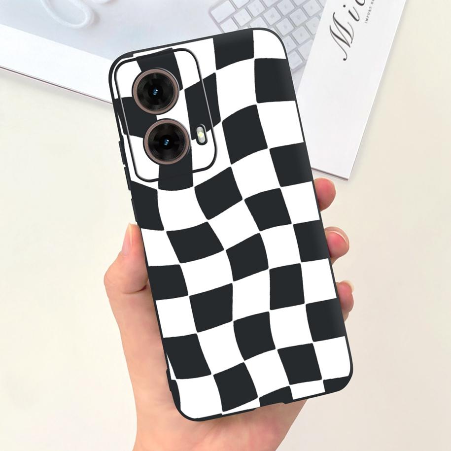 For Motorola Moto G85 5G Case Cute Astronaut Girls Soft Silicone TPU Phone Cover For Moto G85 2024 Funda G 85 MotoG85 Matte Case