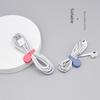 Universal Magnetic Cable Organizer: Portable Anti-Winding Charging and Storage Solution for Headphones and Data Cables