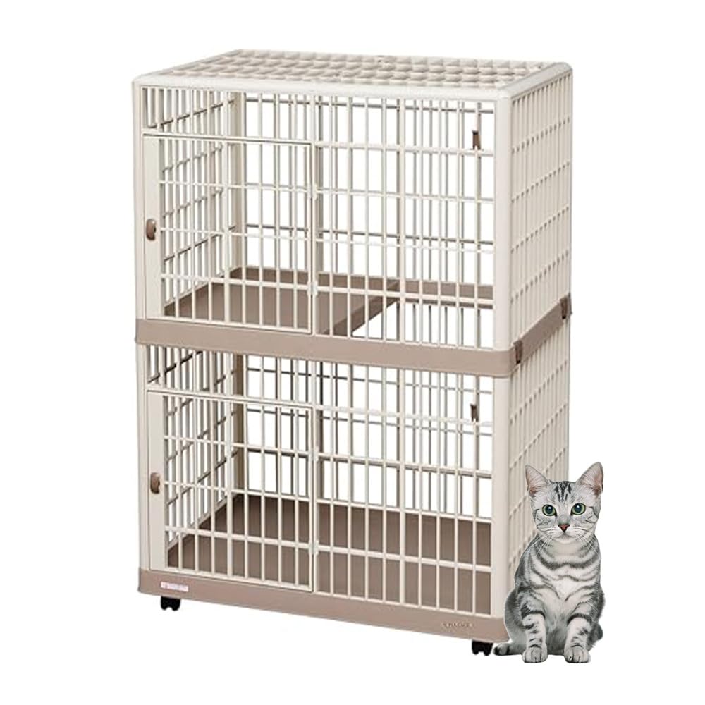 

Iris Ohyama plastic cage 812 beige бежевый